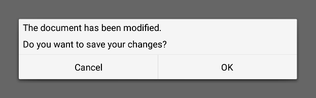 {The message dialog allows the user to make a choice based on the message, and will perform the associated action based on the buttons property}